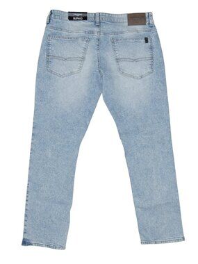 Buffalo David Bitton Men's Size 34x30 Slim Straight Fit Jeans Light Wash Evan